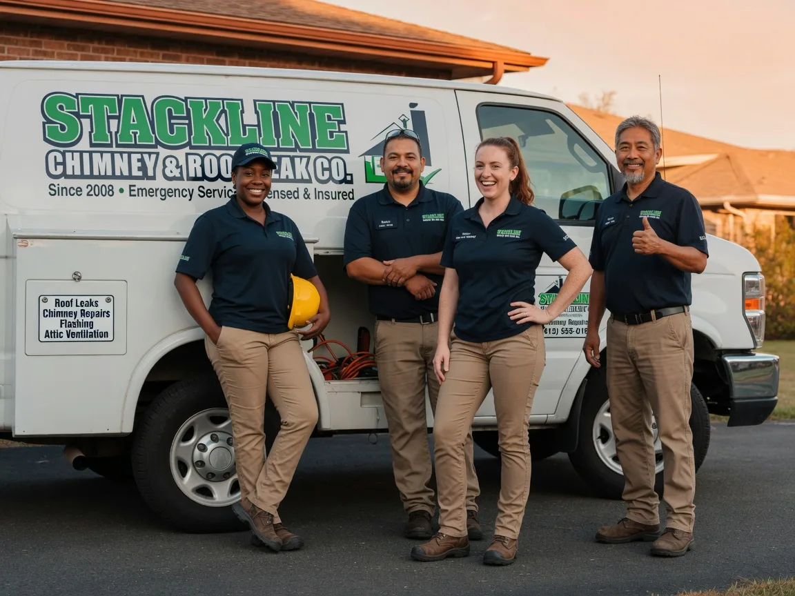 Chimney flashing repair company in Ararat, NC
